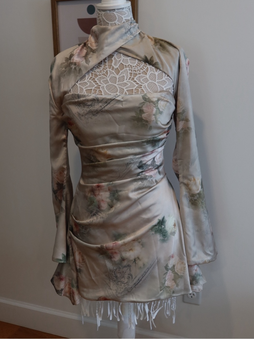House of CB Toira Floral Corset Mini Dress - Picture 8 of 8